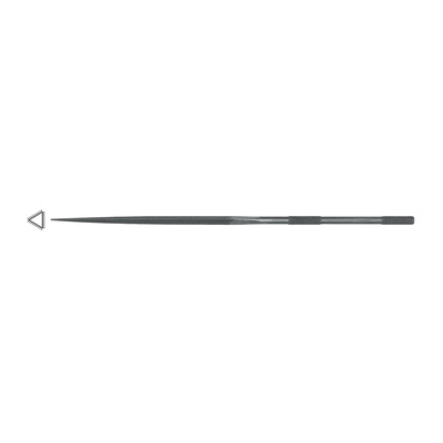 Grobet&reg; 31.638 3-Squared Needle File, 6-1/4 in L