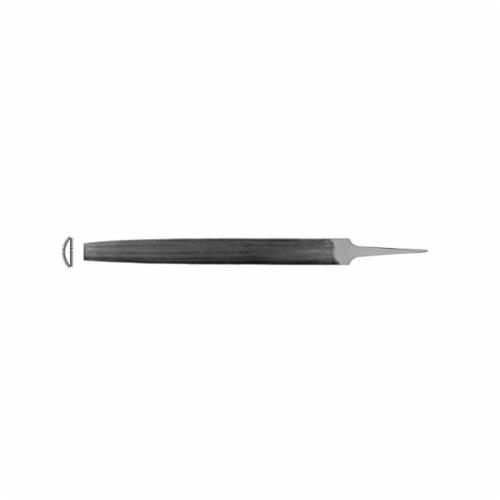 Grobet&reg; 32.309 Half Round Half-Round Hand File, 4 in L, Bastard/Double Cut