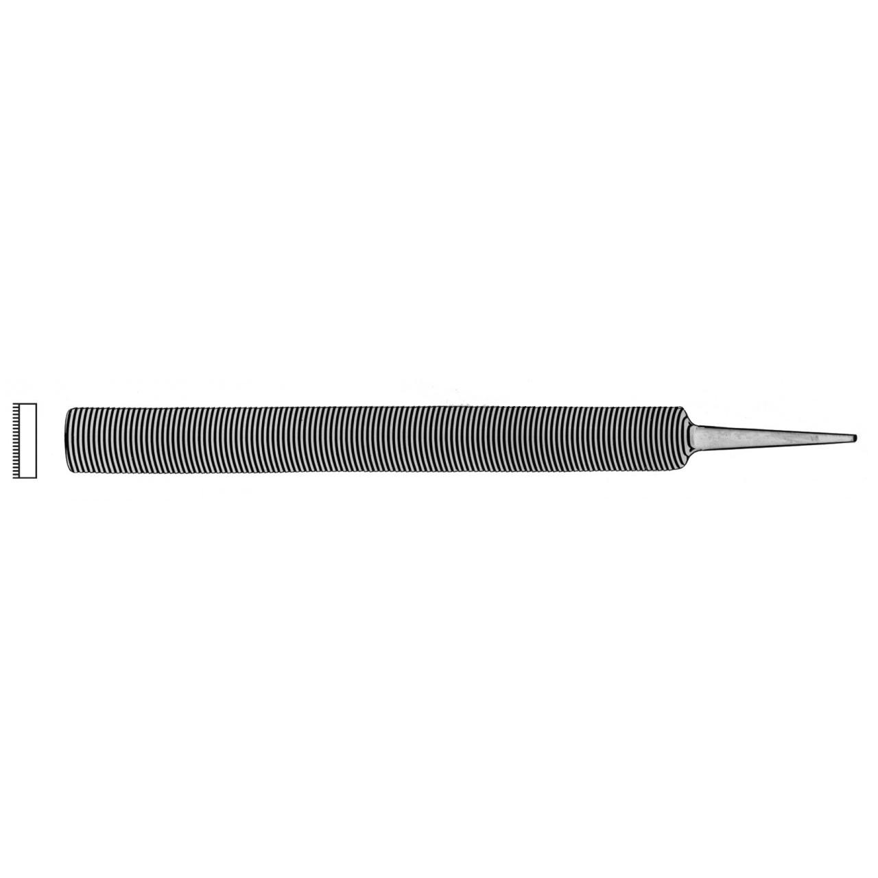 Grobet American Pattern File MIll Taper 12-inch Bastard SIngle Cut