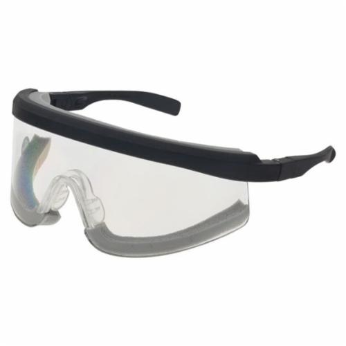 Guard-Dogs&reg; 332-11-01 OFR&trade; Purebreds&trade; Protective Glasses, Uncoated, Clear Lens, Half-Frame Frame, Black, Polycarbonate Frame, ANSI Z87.1