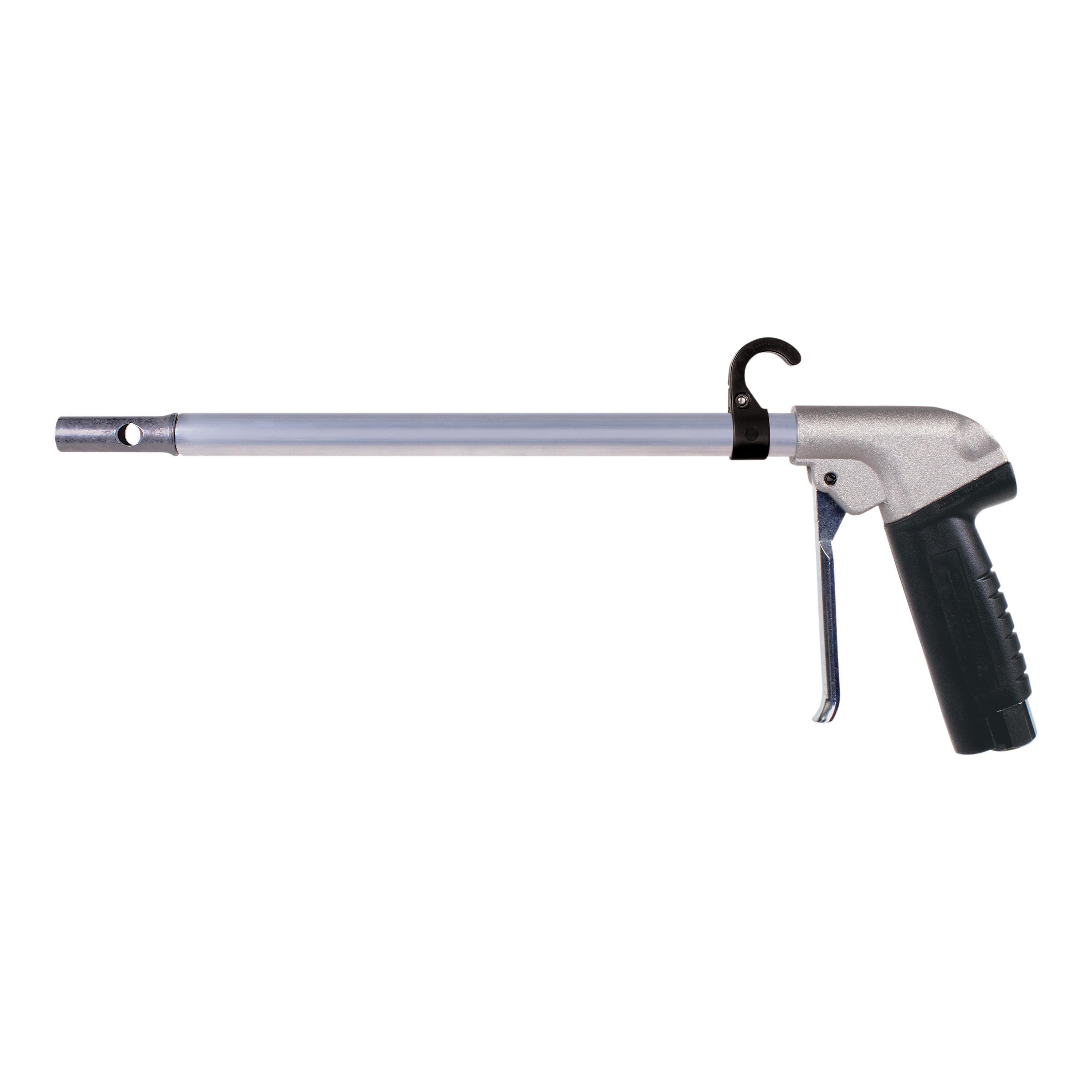 Guardair® 75XT048AA Classic+® Xtra Thrust® Safety Air Gun, Venturi Tip, 150 psi Working, 48 in L Tube, 1/4 in FNPT Thread, Aluminum/Zinc Alloy, Domestic