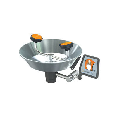 Guardian EyeSafe™ G1100 Eyewash, Faucet Mounting, Pull Knob Operation, Specifications Met: ANSI Z358.1-2014