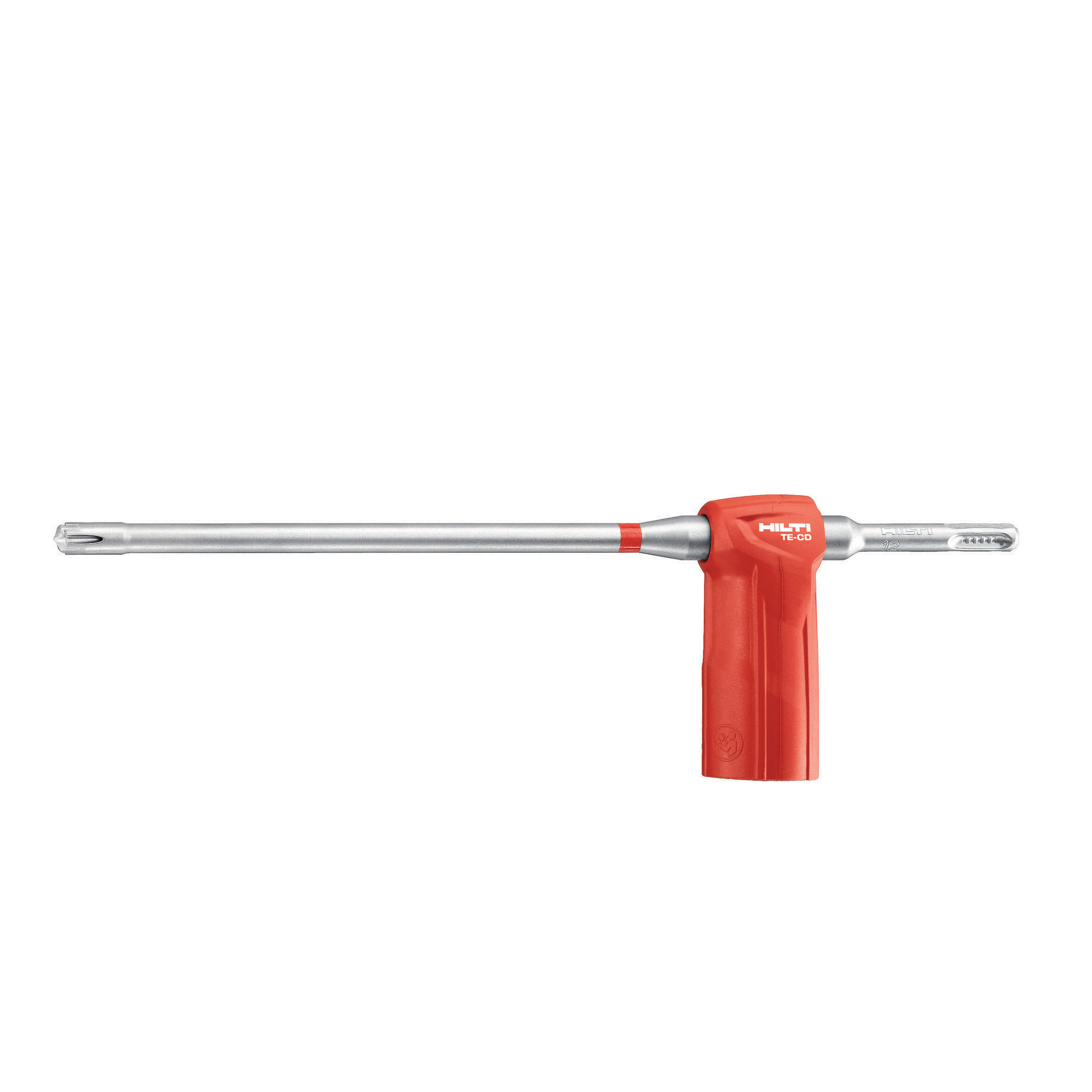 HILTI 435002 TE-CX X-Geometry Hammer Drill Bit, 1/4 in Drill Bit, 10 mm SDS-Plus® Shank, 9-1/2 in D Cutting, Solid Carbide Cutting Edge, 12 in OAL