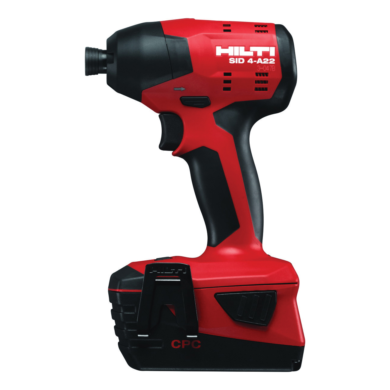 HILTI 2141090 Adjustable Torque Compact Class Cordless Impact Driver Assembly With Hexagonal Chuck, 1/4 in Hex Drive, 3500 bpm, 531 to 1717 in-lb Torque, 22 V DC, Tool Only