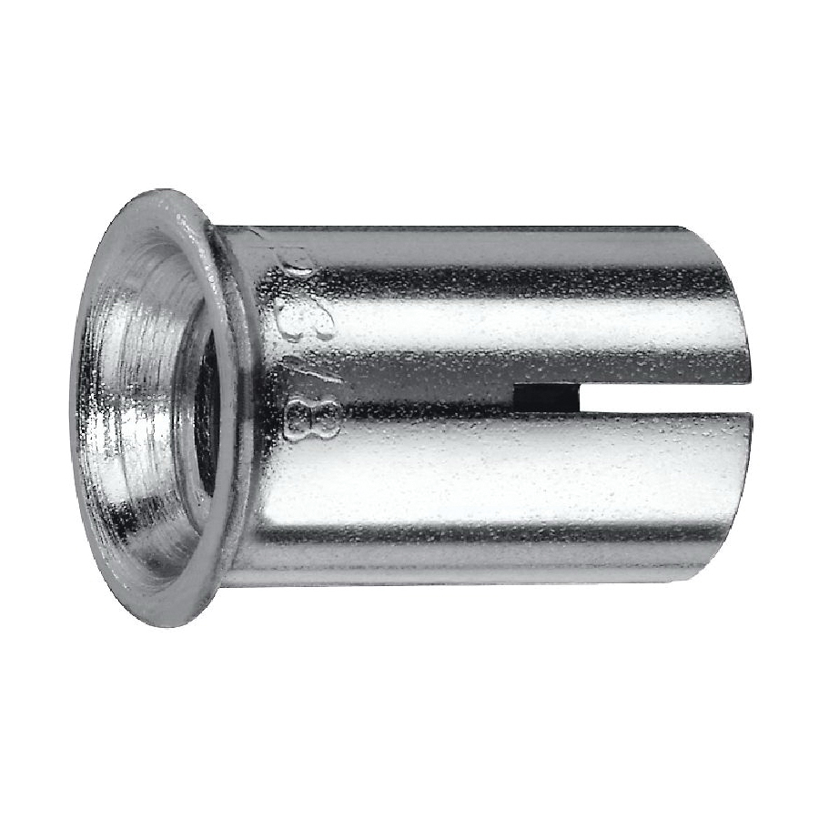 HILTI 66139 Economical Metal Hit Anchor, 1/4 in Dia, 1-1/4 in OAL, Carbon Steel Body Shell, Mushroom Head Head