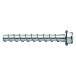 HILTI 433016 Economical Screw Anchor, 3/16 in Dia, 3-1/4 in OAL, Slotted/Torx&reg; Head Drive, Carbon Steel