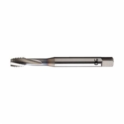 product EXO® 1733401 303 High Performance Spiral Flute Tap, Right Hand Cutting, 1/2-13 Thread, H3 Thread Limit, Semi-Bottoming Chamfer, Right Hand Flute Direction, 3 Flutes, Steam Oxide, HSS-E