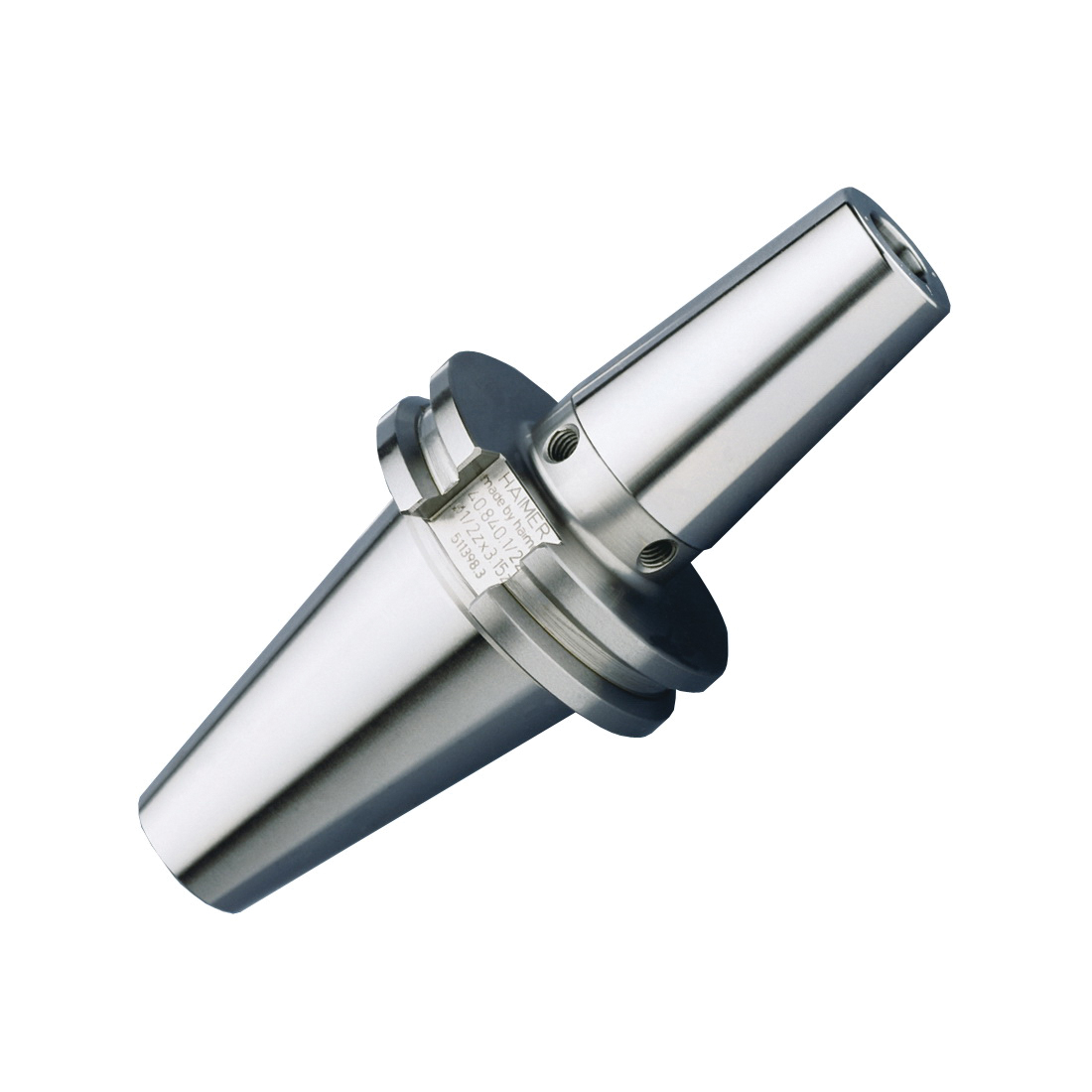 Haimer 40.840.7/8z.4 Short Shrink Fit Chuck, Tapered Shank, CAT40 Machine Side, For Use With HSS, Solid Carbide Tools and All Kind of Shrink Fit Units