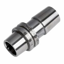 Haimer E25.180.04 Short Mini Shrink Fit Chuck, Tapered Shank, HSKE25 Machine Side, For Use With Inductive Shrink Fit Units