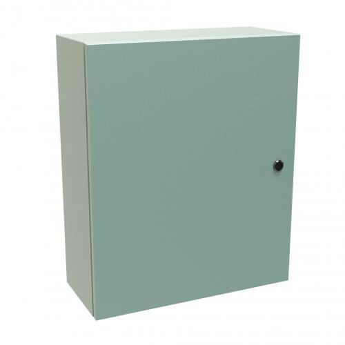 Hammond® C4PR2473TZPL C4PR 42U Tapped Hole Panel Rail, 73 in H x 1-1/2 in W x 1.37 in D, Steel