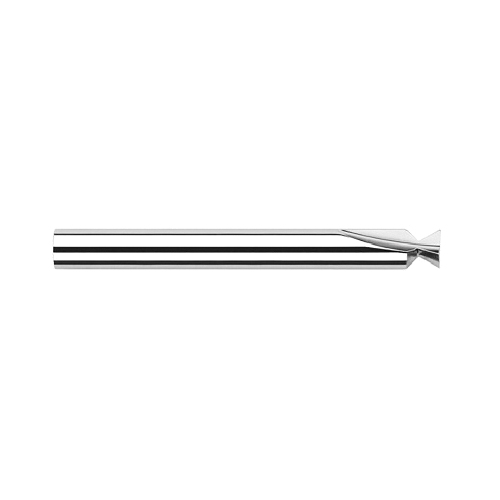 product Harvey Tool 22393 Type I Imperial Square Keyseat Cutter, 1/4 in Dia Cutter, 3/32 in W Cutting, 2-1/2 in OAL, 1/4 in Dia Shank