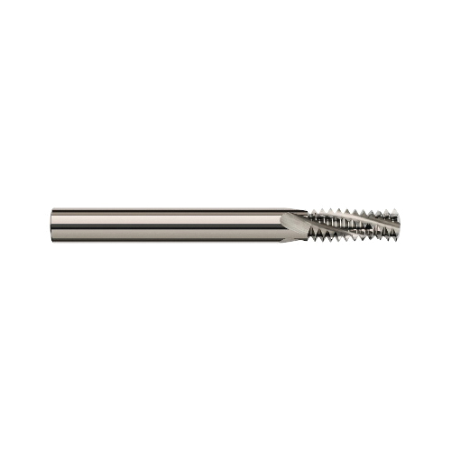 product Titan USA TC84009 Center Cutting High Performance Thread Mill, #10-32 UN Thread, 2 in OAL, 3 Flutes, 3/16 in Dia Shank