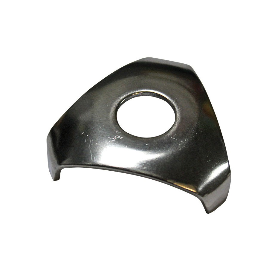 Haws&reg; 6450 Waste Strainer, For Use With Drinking Fountain Receptors, 9/16 in Center Mounting Hole, Polished Stainless Steel, Import