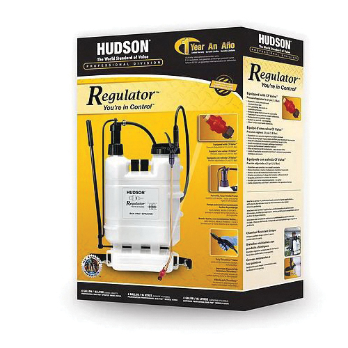 Hudson&reg; Regulator&trade; Bak-Pak&reg; 93594 Lawn Sprayer, 4 gal Tank, 21 psi, 48 in L Hose