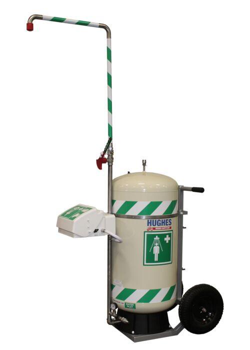 Guardian G1825P Eyewash With ABS Plastic Bowl, Floor Mounting, Push Handle Operation, Specifications Met: ANSI Z358.1-2014