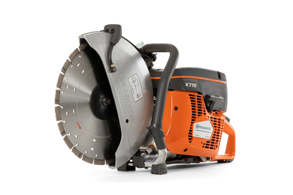 Husqvarna&reg; 967682101 K 770 Power Cutter, Bare Tool, 14 in Blade, 5 in Cutting