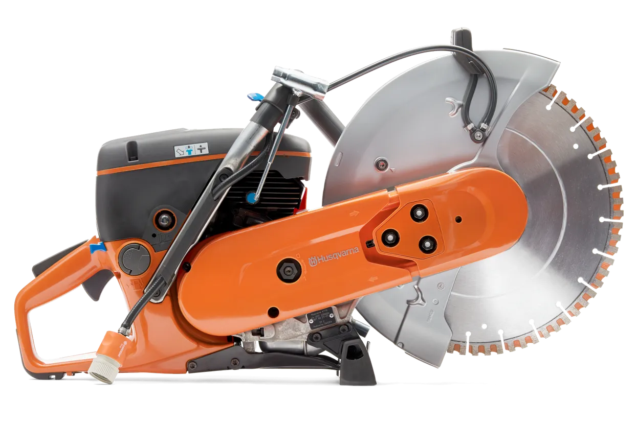 Husqvarna&reg; 967682101 K 770 Power Cutter, Bare Tool, 14 in Blade, 5 in Cutting