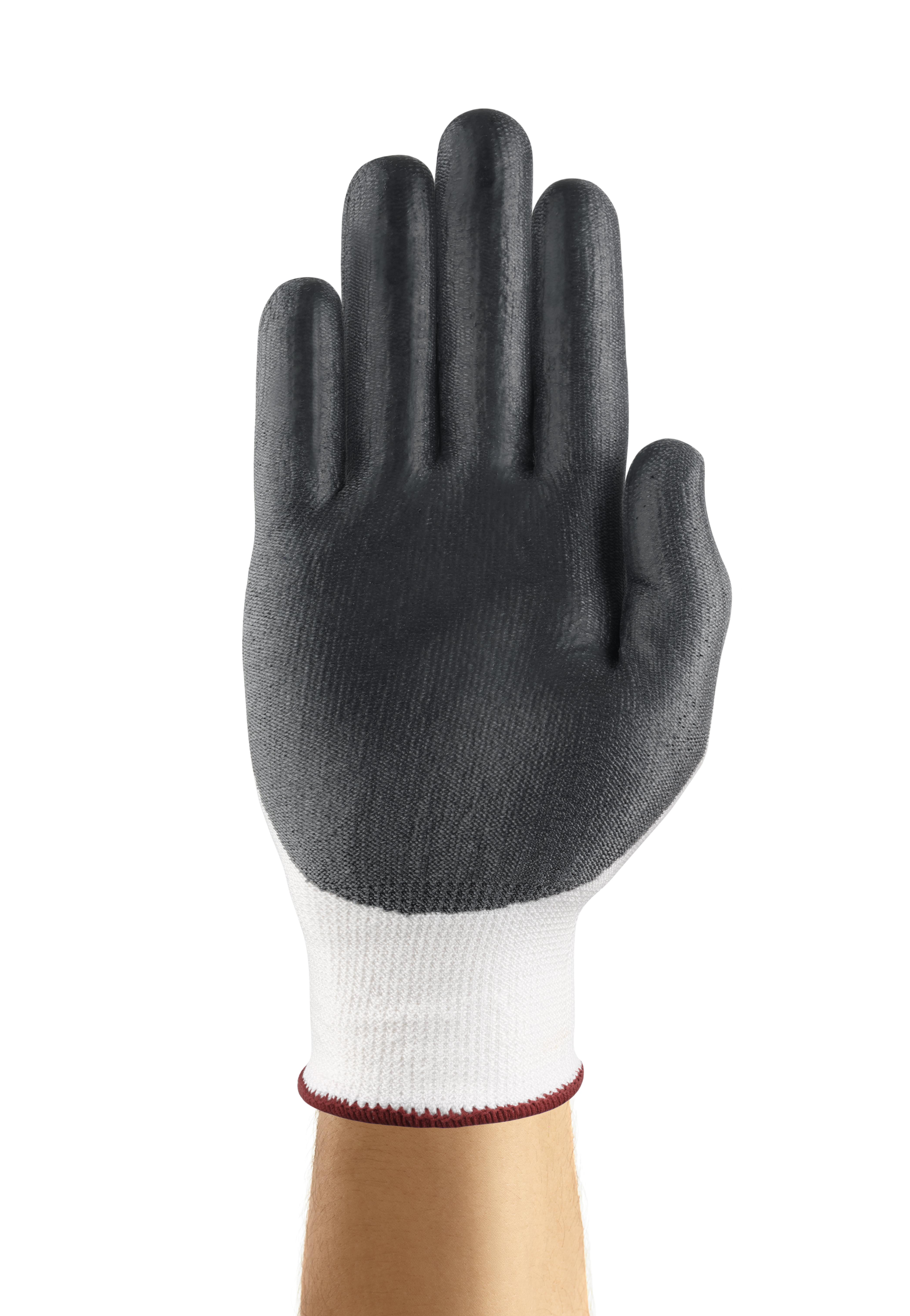 HyFlex&reg; 11724050 11724 Flexible Gloves, 5, Knit Wrist Cuff, Resists: Cut, ANSI Cut-Resistance Level: A2, ANSI Puncture-Resistance Level: 6