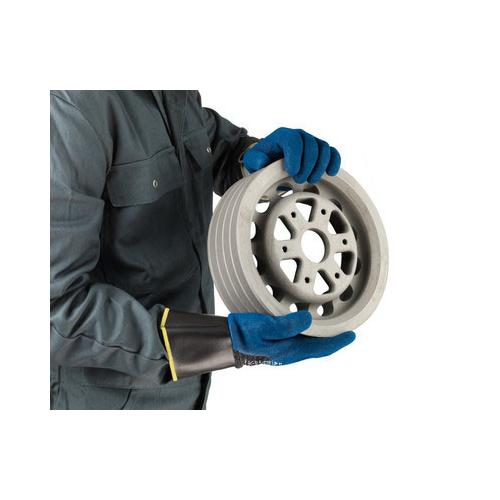 HyFlex&reg; 11948090 11-948 Silicone-Free Industrial Gloves, 9, Polyurethane/Nitrile Coating, Safety Cuff, Resists: Abrasion/Cut/Oil, ANSI Cut-Resistance Level: A5, ANSI Puncture-Resistance Level: 4