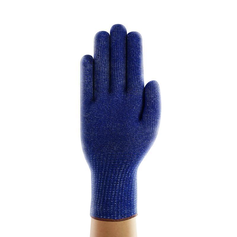 HyFlex&reg; 284314 28-431 Durable Industrial Gloves, 9, Knit Wrist Cuff, Resists: Abrasion/Cut, ANSI Cut-Resistance Level: A5, ANSI Puncture-Resistance Level: 3