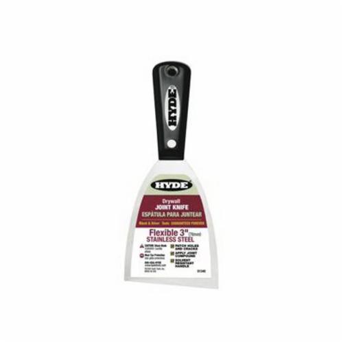 product Hyde® 02080 Heavy Duty Non-Magnetic Putty Knife, 3-3/4 in L x 1-1/4 in W, Brass Blade, Stiff Blade Flexibility, Chisel Edge