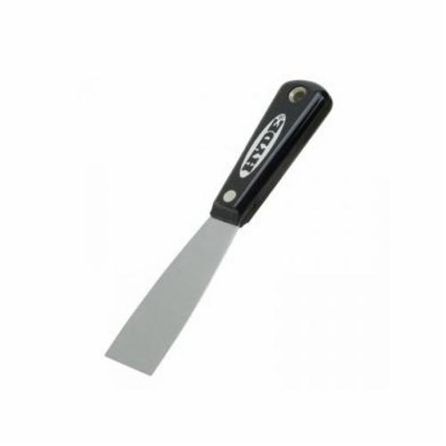 Hyde® 02080 Heavy Duty Non-Magnetic Putty Knife, 3-3/4 in L x 1-1/4 in W, Brass Blade, Stiff Blade Flexibility, Chisel Edge