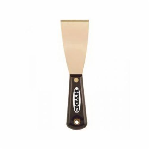 Hyde® 02100 Putty Knife, 1-1/2 in W, High Carbon Steel Blade, Flexible Blade Flexibility