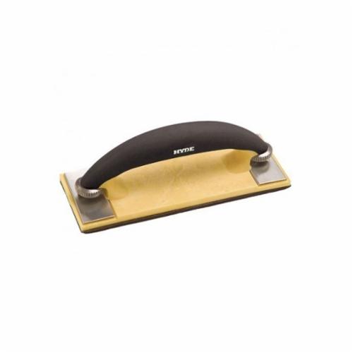 Hyde&reg; MAXXGRIP&reg; 09057 Drywall Hand Sander With EasyClamp System, 9-3/8 in L x 3-1/4 in W, Aluminum/Rubber Abrasive