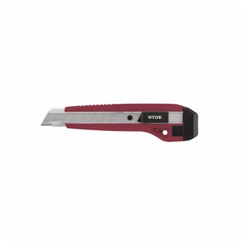 Hyde® 42074 Heavy Duty Utility Knife, Top Slide Push Button, 1 Blades Included