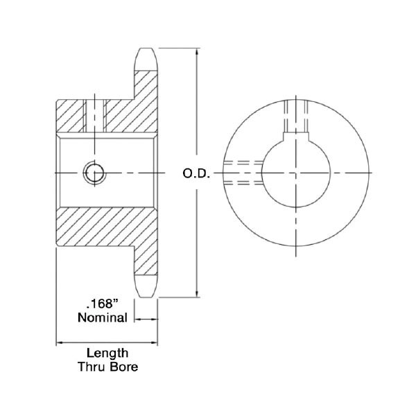 IDC Select&reg; IDC H35B28F-5/8 IDCH35B28F-5/8