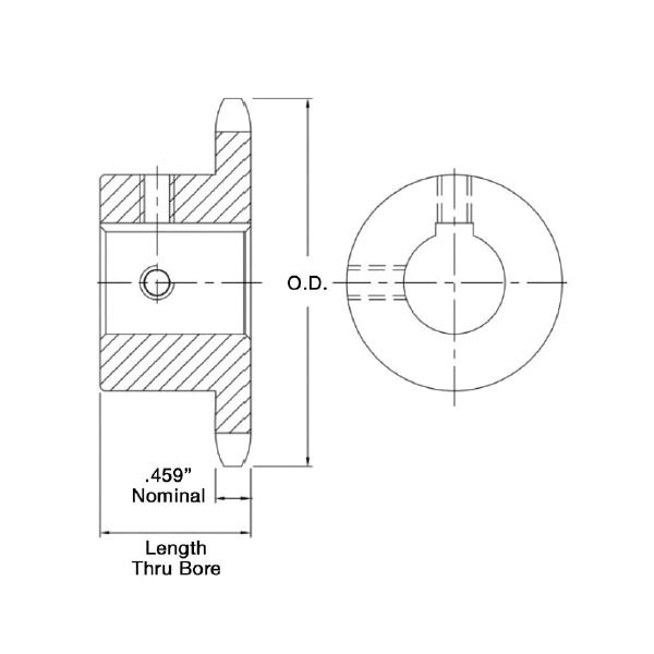 IDC Select&reg; IDC H60B13F-1-7/16 IDCH60B13F-1-7/16