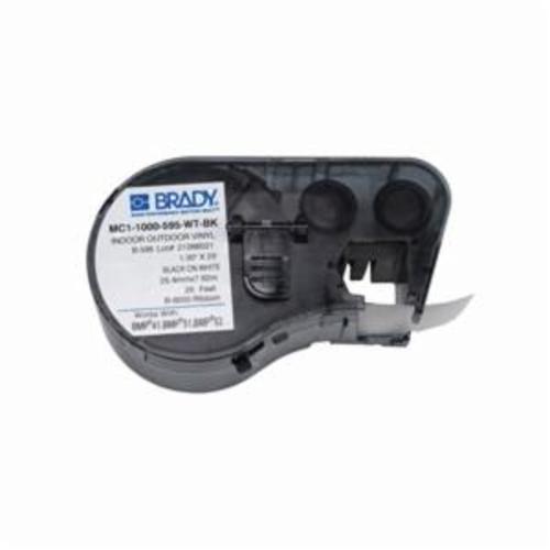 Brady® MC1-1000-595-WT-BK