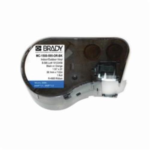 Brady® MC-1500-595-OR-BK BDY MC-1500-595-OR-BK