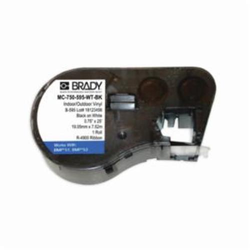 Brady® MC-750-595-WT-BK BDY MC-750-595-WT-BK