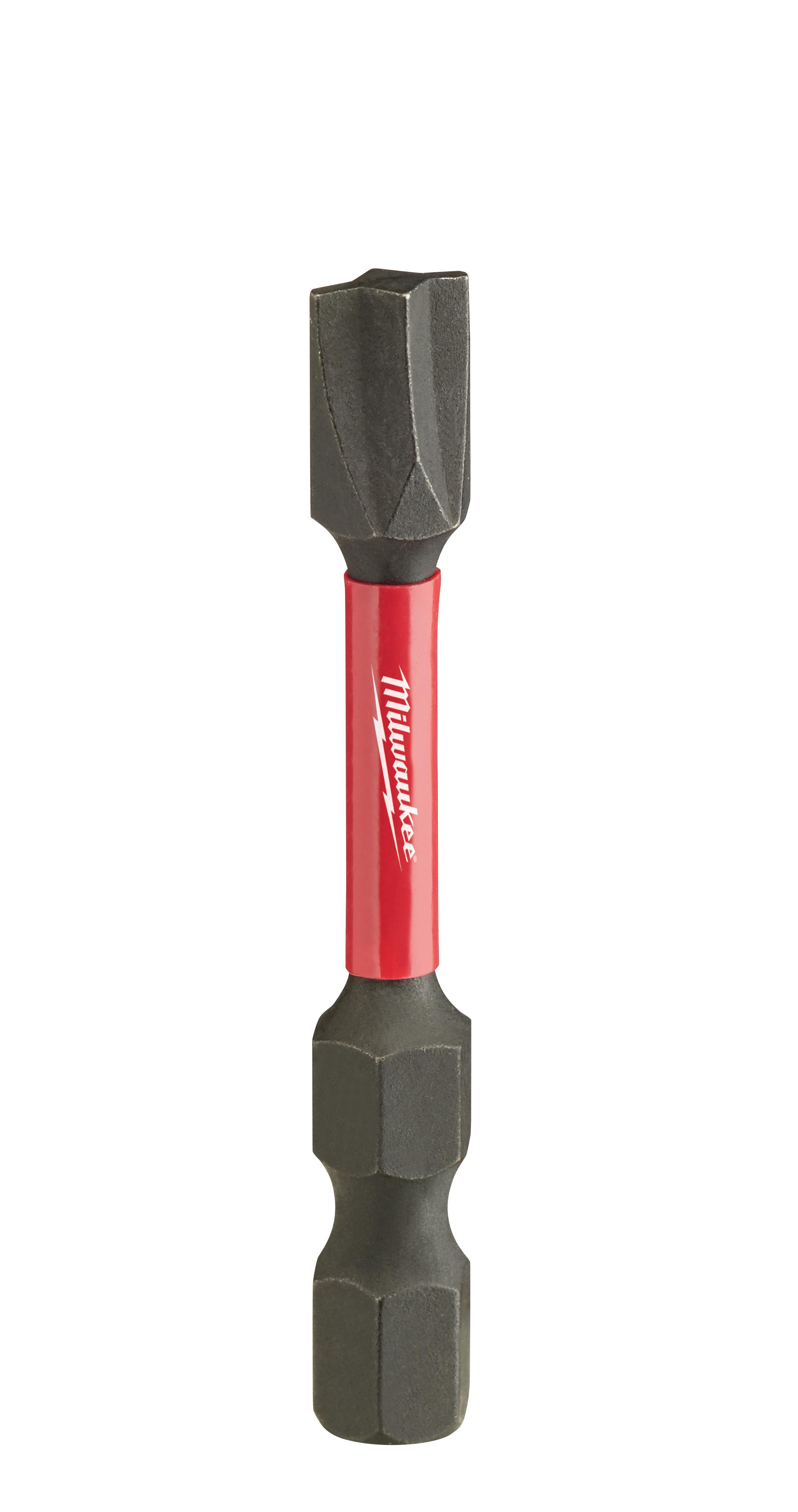 product Milwaukee® SHOCKWAVE™ Impact Duty™ 48-32-4862 Impact Power Bit, #2 Phillips® Point, 2 in OAL, 1/4 in, Steel
