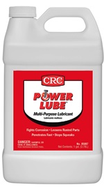 CRC&reg; Power Lube&reg; 05007 Power Lube&reg; Combustible Non-Drying Multi-Purpose Lubricant, 1 gal Bottle, Liquid Form, Amber, 0.8223