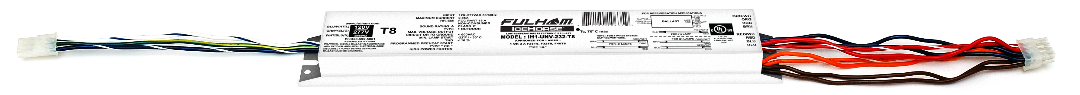 FULHAM® IH1-UNV-232-T8