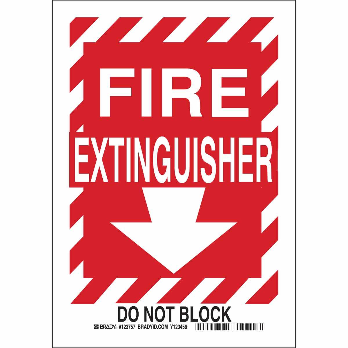 Brady® Prinzing® V1TS024A Rectangular Standard V-Shape Warning Sign, 6 in H x 9 in W, Black/Blue on White, Acrylic