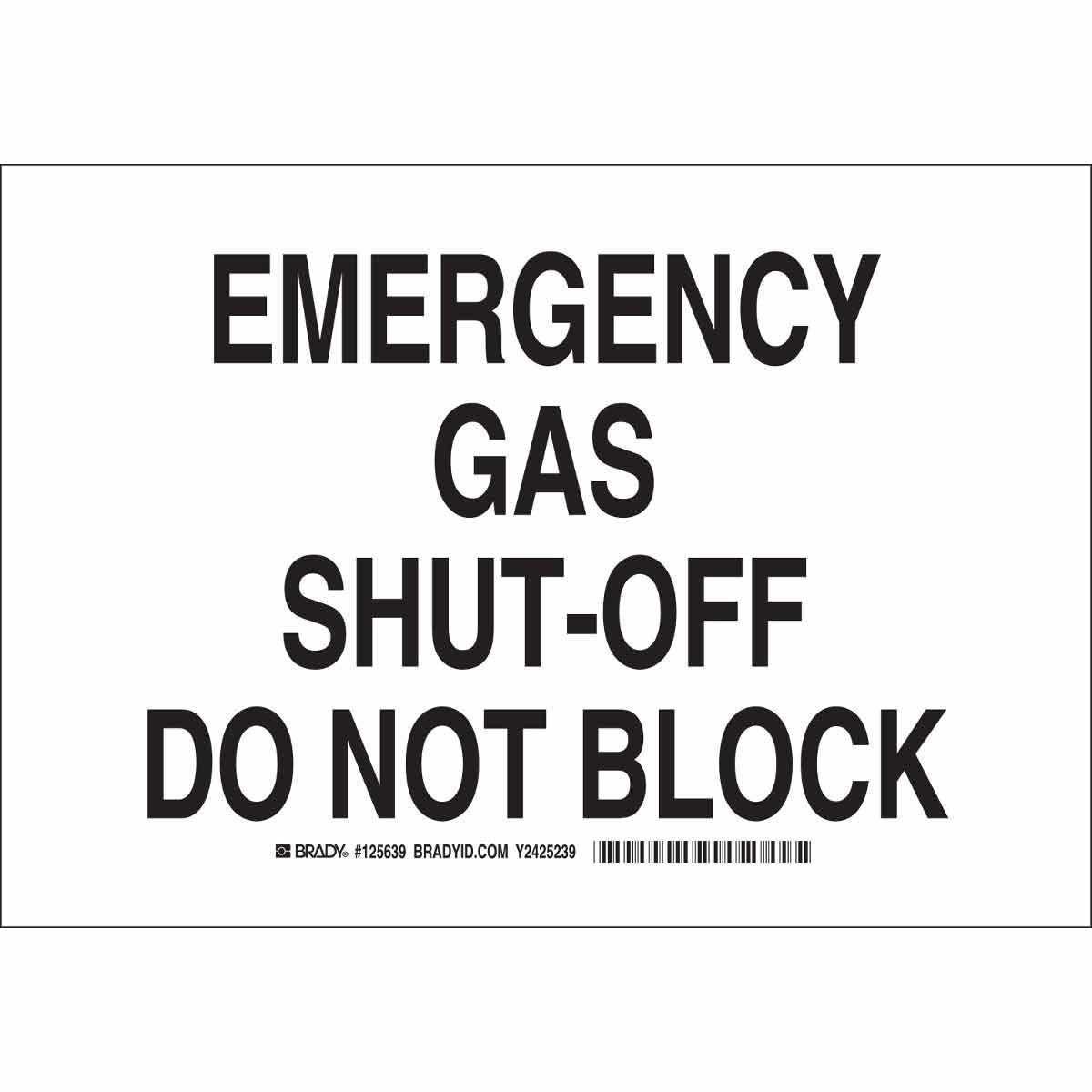 Brady® 40906 Non-Reflective Rectangle Chemical and Hazardous Material Sign, DANGER, Text, B-555 Aluminum, Fastened Mount, 10 in H x 14 in W, English