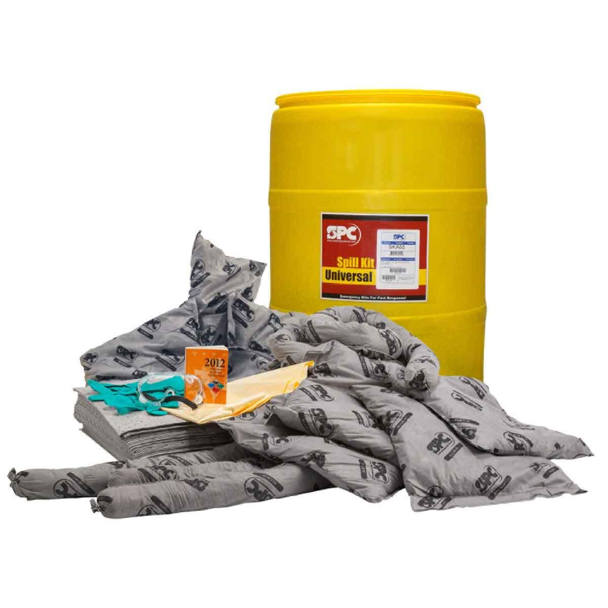 product SPC&reg; SC-DP4 Spill Pallet, 4 Drums, 128.9 gal Spill, 5000 lb Load, HDPE