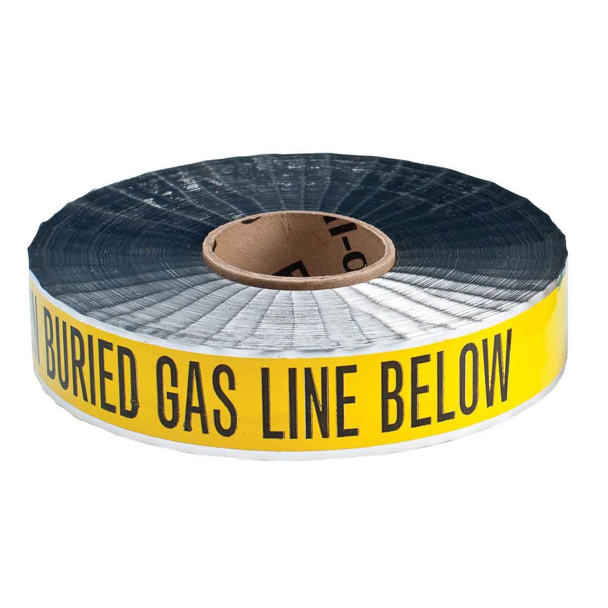 product Diamond M DM-TC30100 1.5 mil Barricade Tape, Caution, Black on Yellow, 3 in X 1000 ft roll