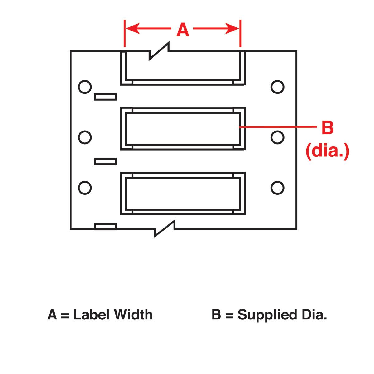 Brady® 2FR-1500-2-WT