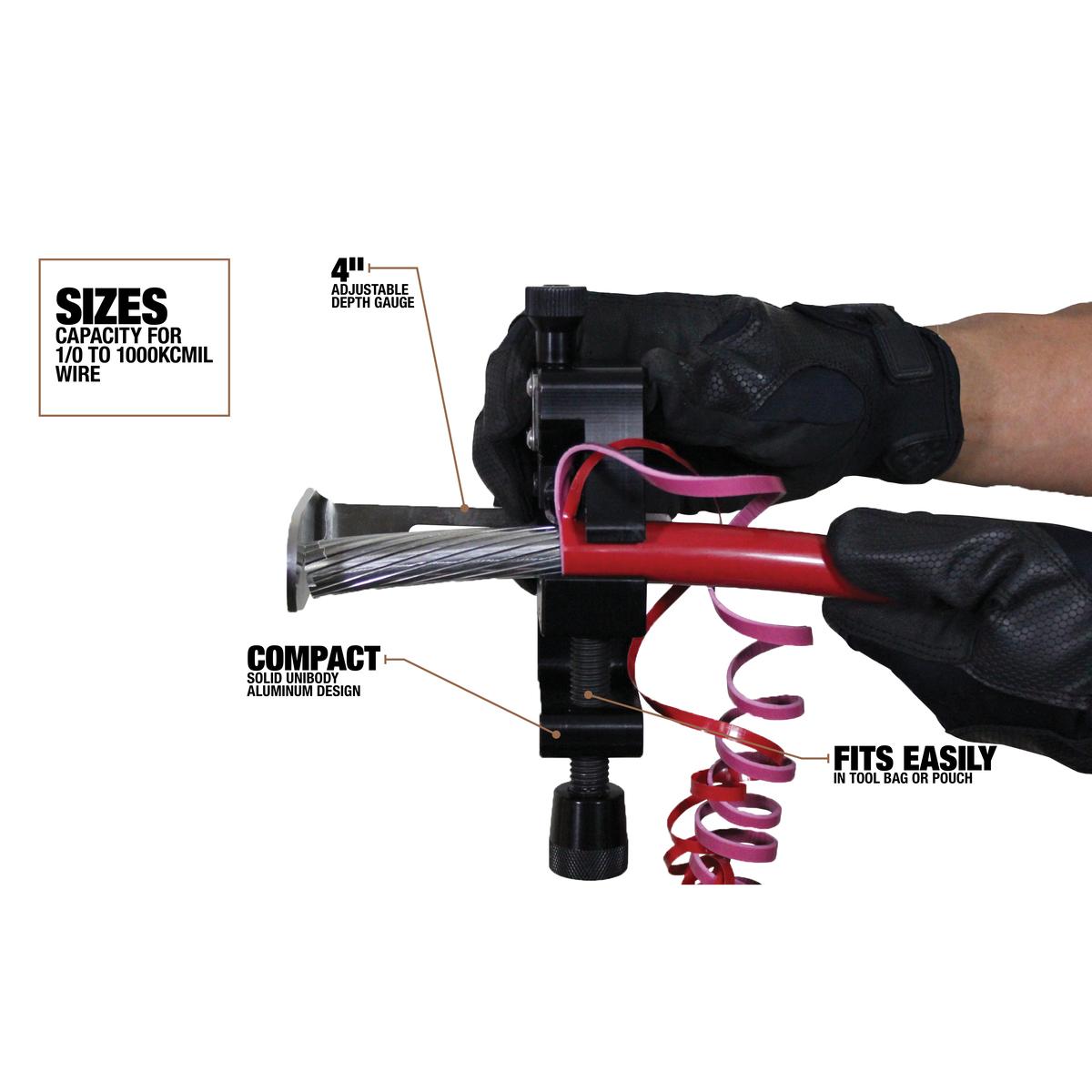 Southwire&reg; 64984901 Cable Stripper, THHN/XHHW, RHH, RHW Cable, 2-1/4 in OAL
