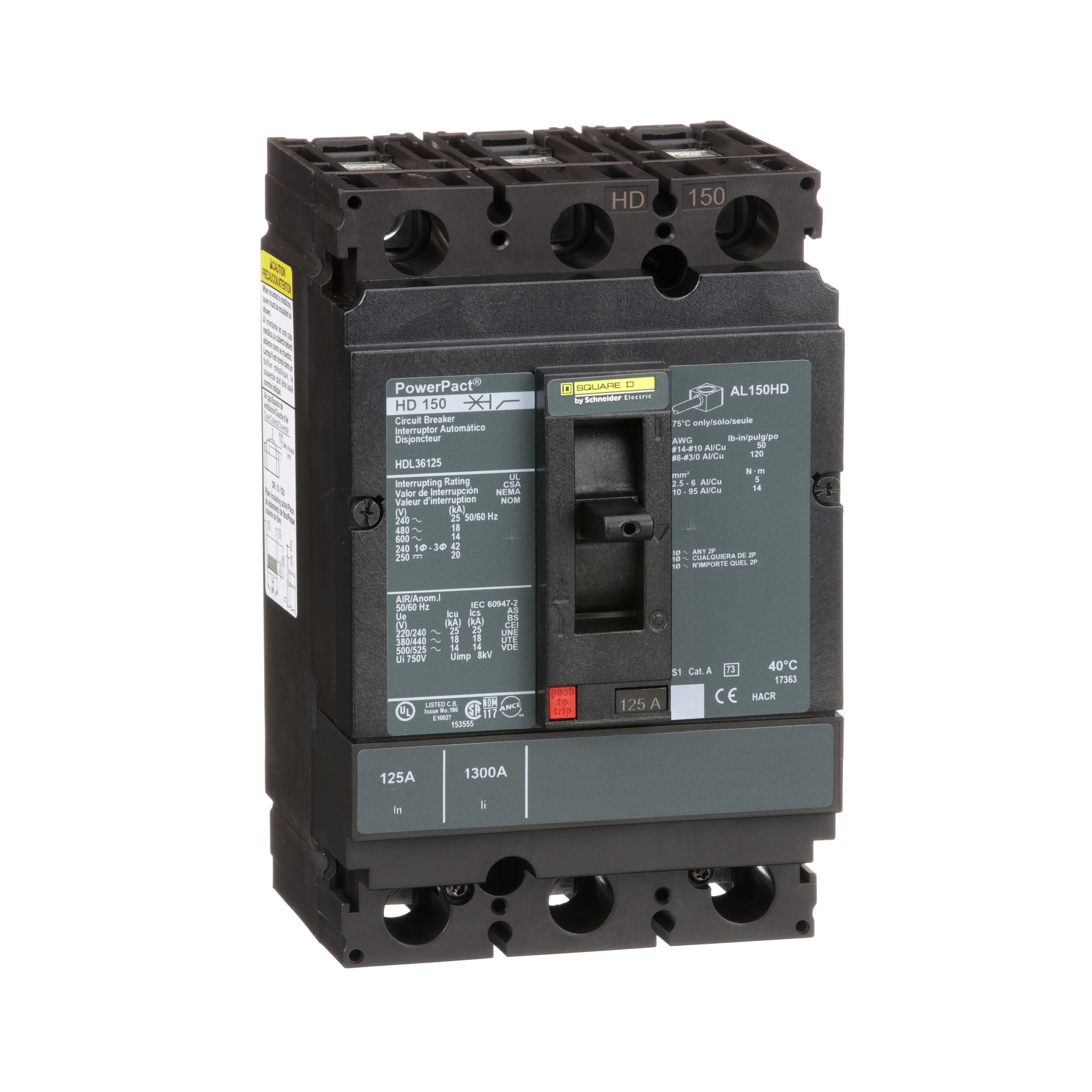 Square D&trade; QO115PCAFI
