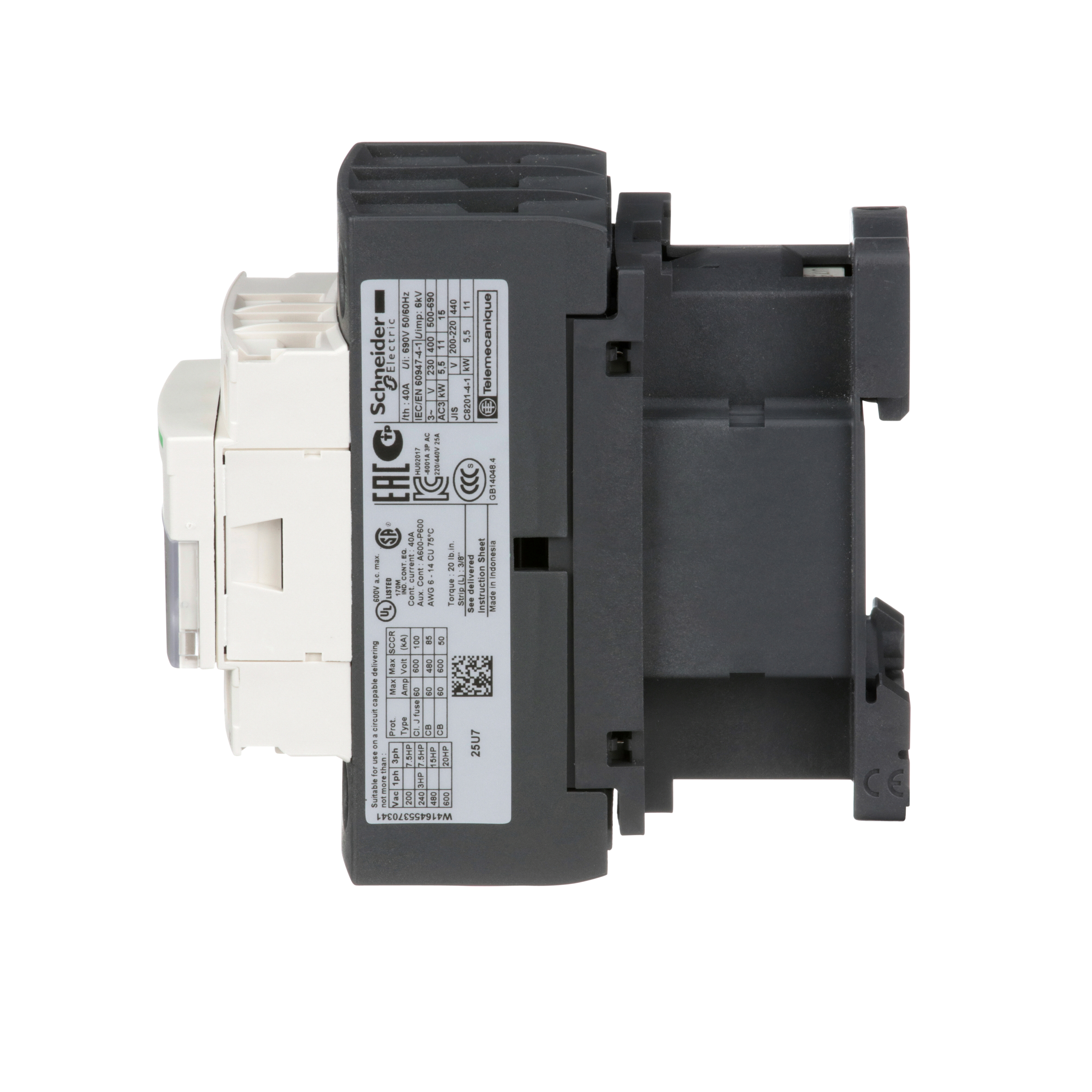 Square D&trade; LC1D25U7 535033