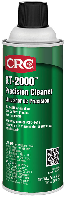 CRC® 03153 2000® Non-Flammable Precision Contact Cleaner, 55 gal Drum, Faint Ethereal Odor/Scent, Clear, Liquid Form