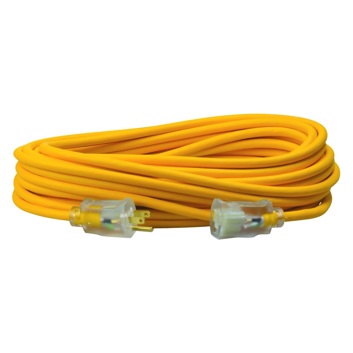 Southwire&reg; Polar/Solar&reg; 1487SW0002 Type SJEOW Extension Cord, 125 V AC, (3) 14 AWG Copper Conductor, 100 ft L