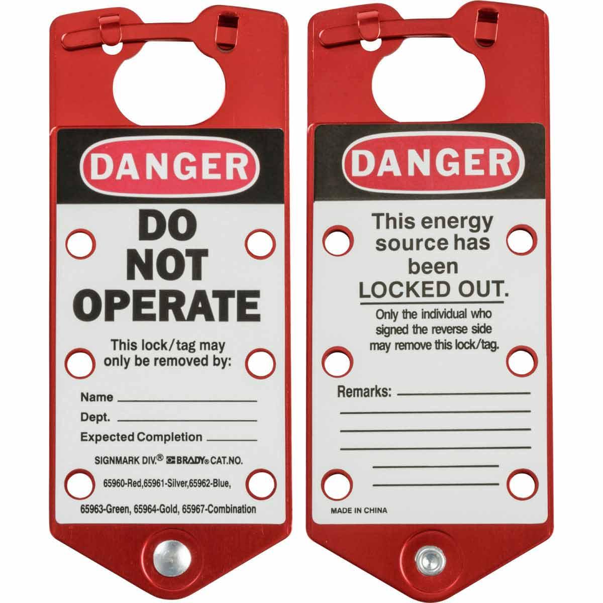 product Master Lock® 421 Scissor Safety Lockout Hasp, 6 Padlocks, 3/8 in Max Dia Padlock Shackle, Steel