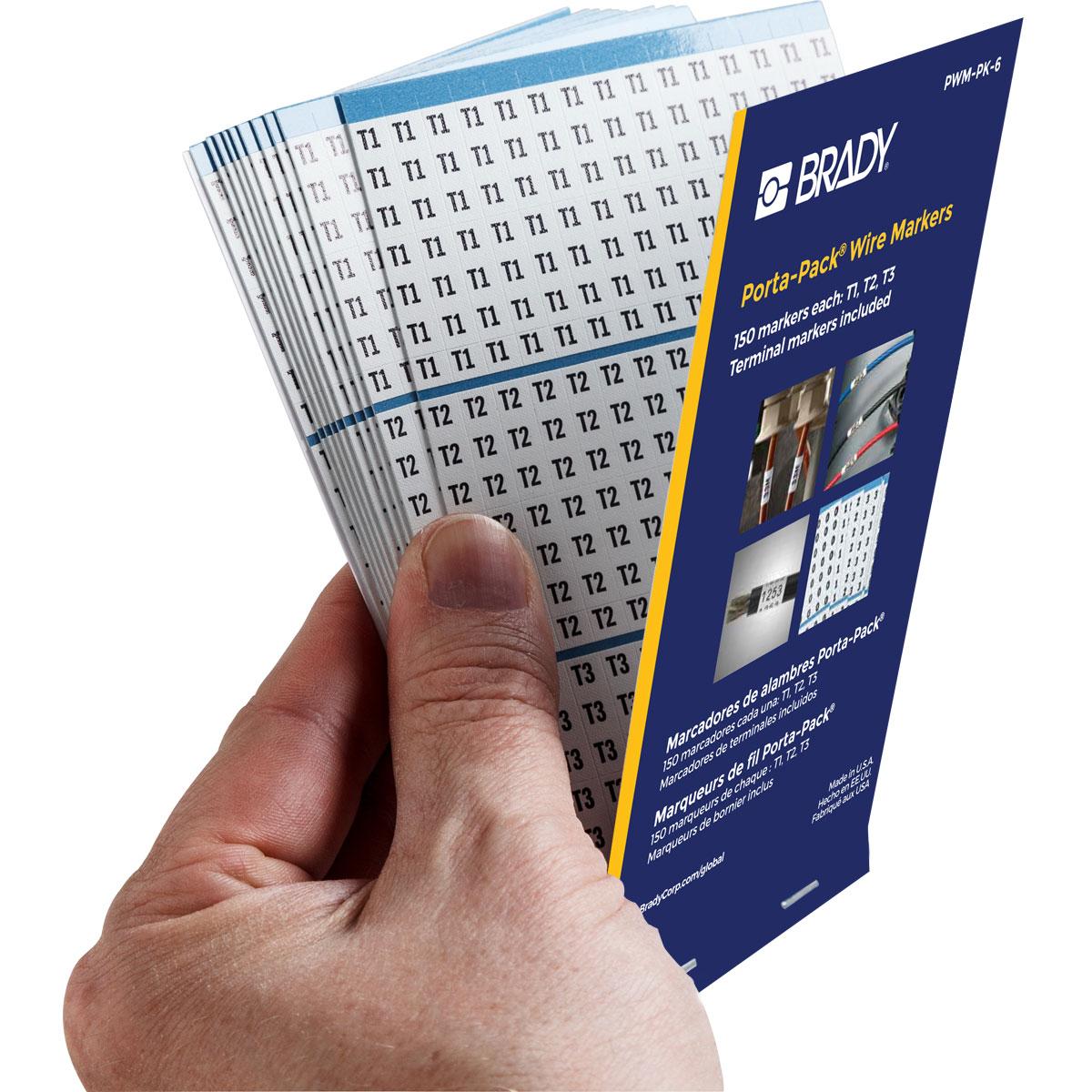 slide Brady® PWM-PK-6