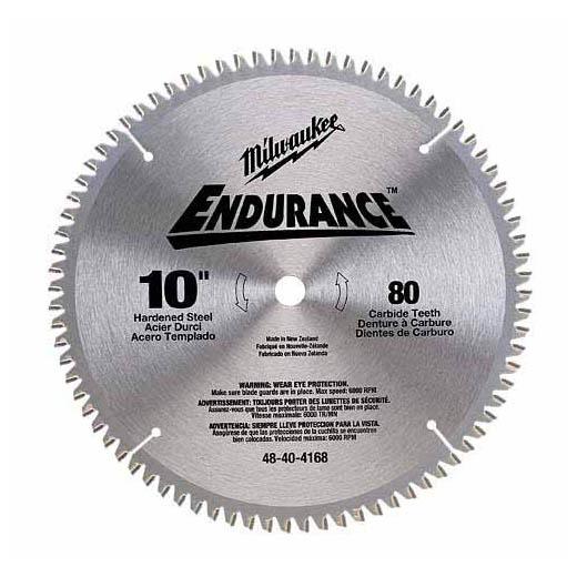 product Milwaukee® 48-40-4515 Circular Saw Blade, 8 in Dia x 0.073 in THK, 5/8 in Arbor, Hardened Steel Blade, 42 Teeth